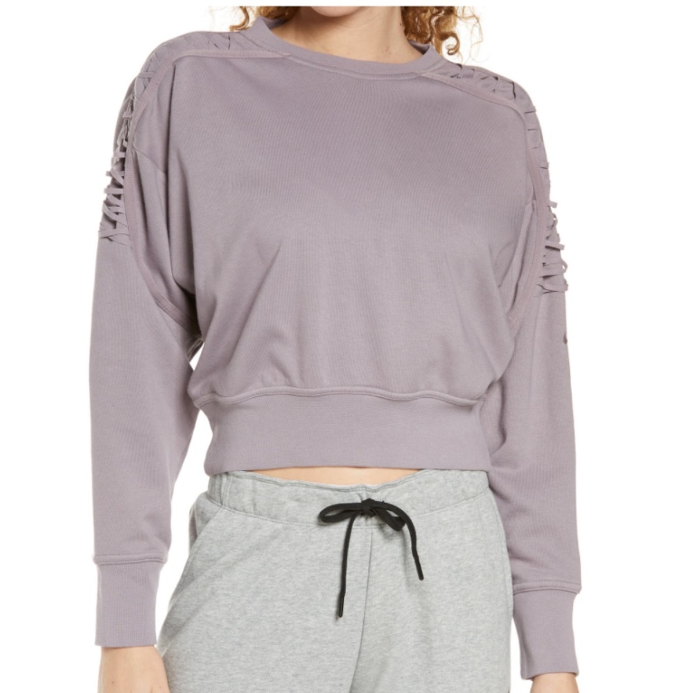 NEW Nike Therma Fleece Crop Sweatshirt